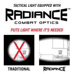 Viridian Reactor TL Tactical light for Smith & Wesson M&P Shield featuring ECR and Radiance Includes Pocket Holster