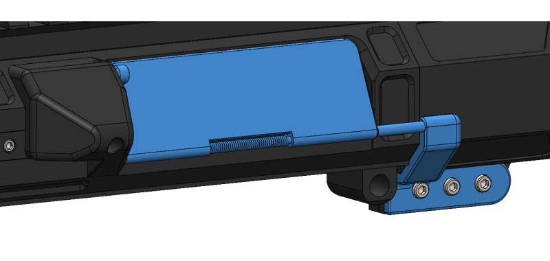 LTAC Raven Long Length Upper Dust Cover Door [7.62 NATO]