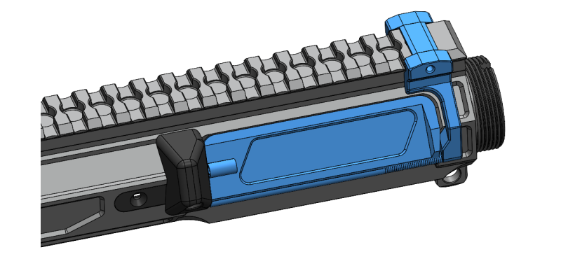 LTAC Raven Mid Length Upper Dust Cover Door [5.56 NATO]