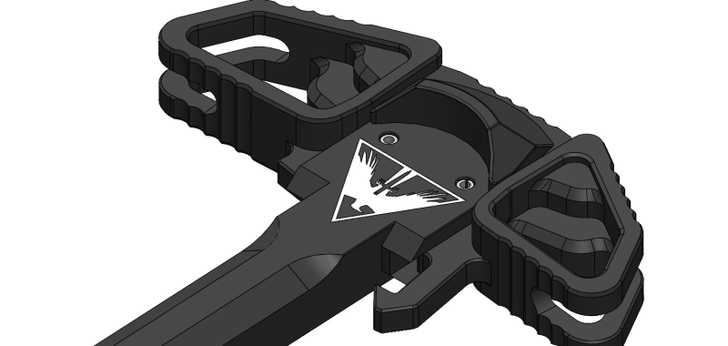 LTAC Talon Ambi Top Charging Handle - Mid Length [556] Gen 2 Latching